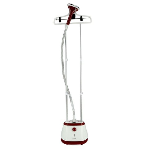 Olsenmark - OMGS1761 Double Stand Garment Steamer, 1980W - 2.0L Transparent Water Tank - Double Tube - No Water Dropping - Stainless Steel Nozzle