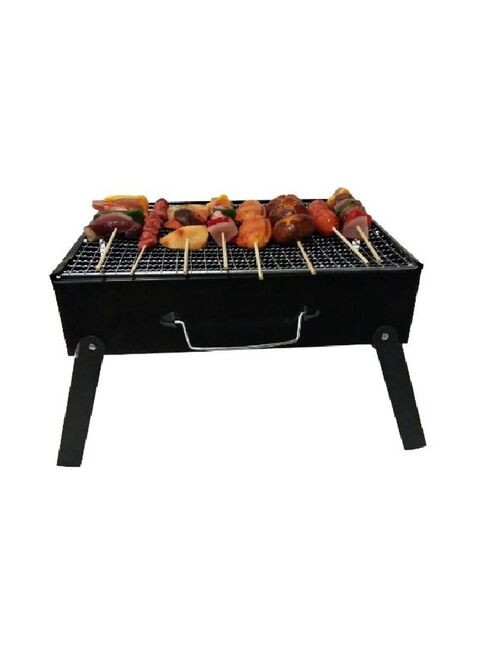 Generic Portable BBQ Charcoal Grill Black