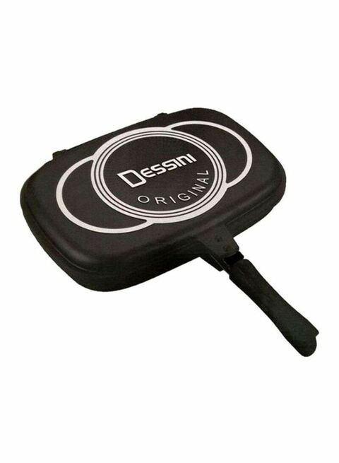 Dessini Double Grill Pan Black 36Cm