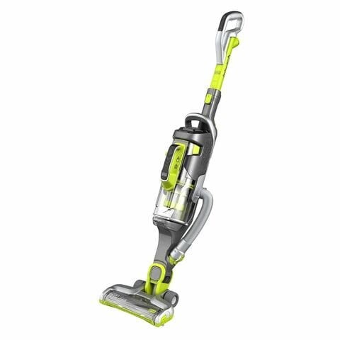 Black+Decker Cordless Multi Power Allergy Vacuum Cleaner CUA525BHA-GB Grey/Green