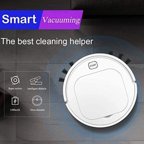 Generic - Robotic Vacuum Cleaner Smart Vacuum Robot Cleaner Automatic Sweeper