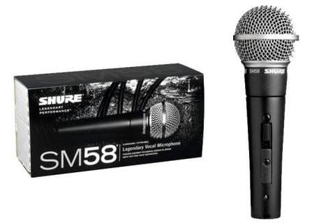 Shure SM58Se Cardioid Dynamic Vocal Microphone W/ Switch