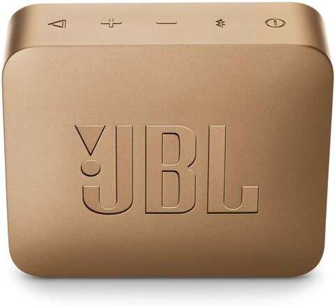 JBL GO 2 Portable Bluetooth Speaker, Pearl Champagne