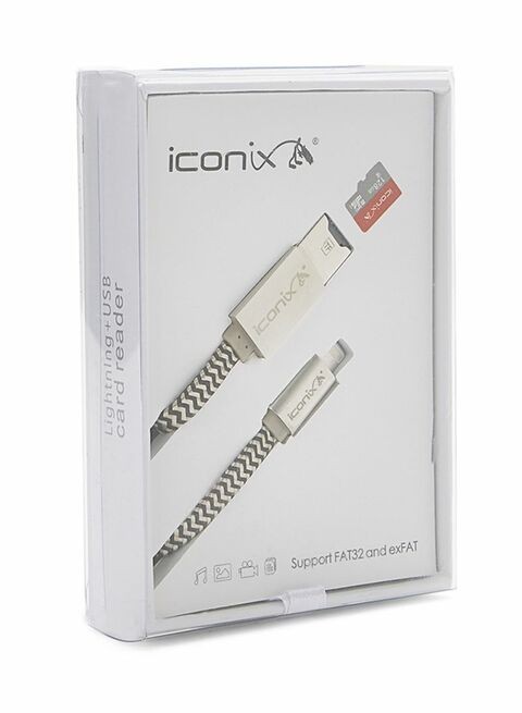 Iconix Otg Card Reader For Apple iPhone