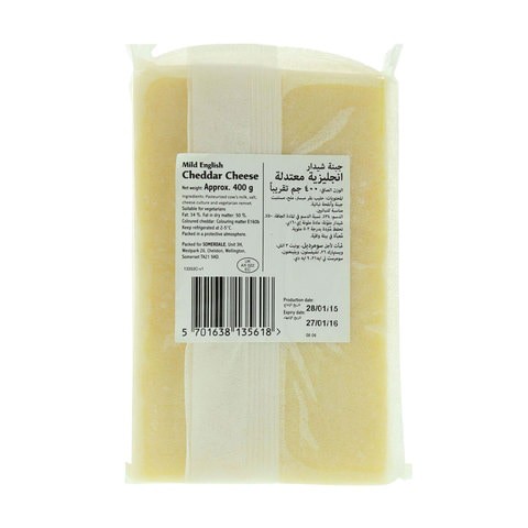 Montechristo Mild White Cheddar Cheese 400g