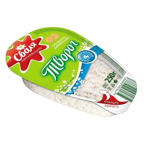 SVALIA COTTAGE CHEESE 0.50% 250G