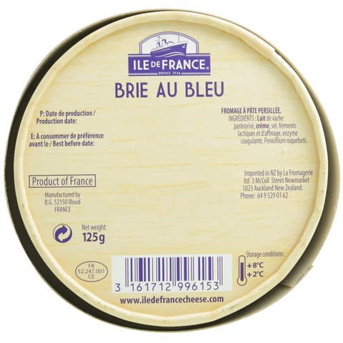 Ile De France Brie Au Bleu 125g