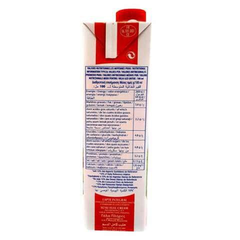 Elle &amp; Vire UHT Whole Milk 1L