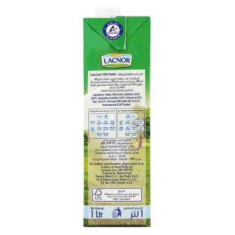 Lacnor Skimmed Milk 1L