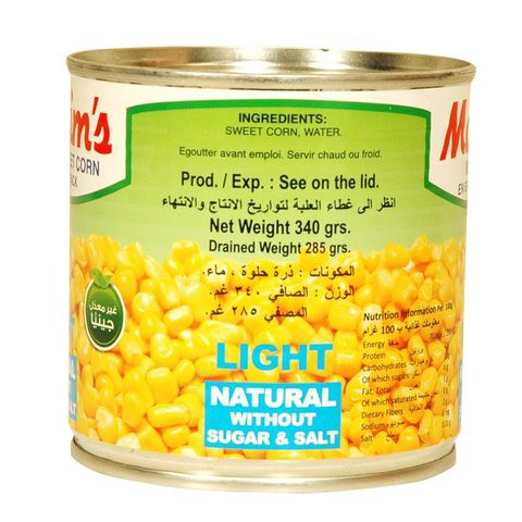 Maxims Whole Sweet Light Corn 340g