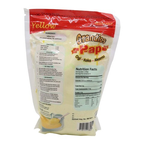 Grandios Pap Yellow 500g