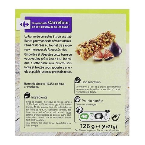  Fig Cereal Bar 126g