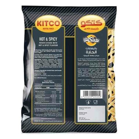 Kitco Stix Hot And Spicy 20g x25