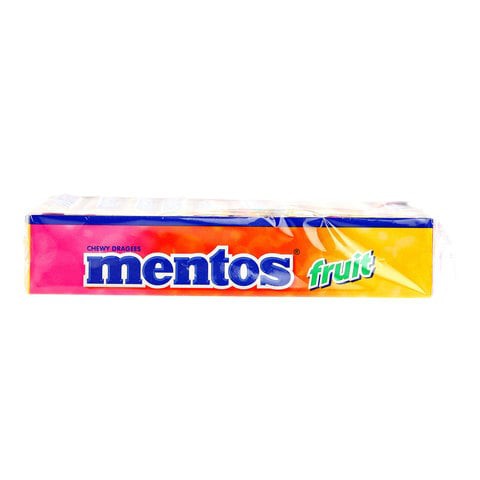 Mentos Sweets Fruit 38g x Pack of 20