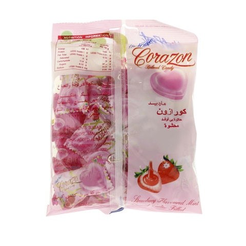 Hartbeat Corazon Strawberry Flavored Mint Beloved Candy 150g