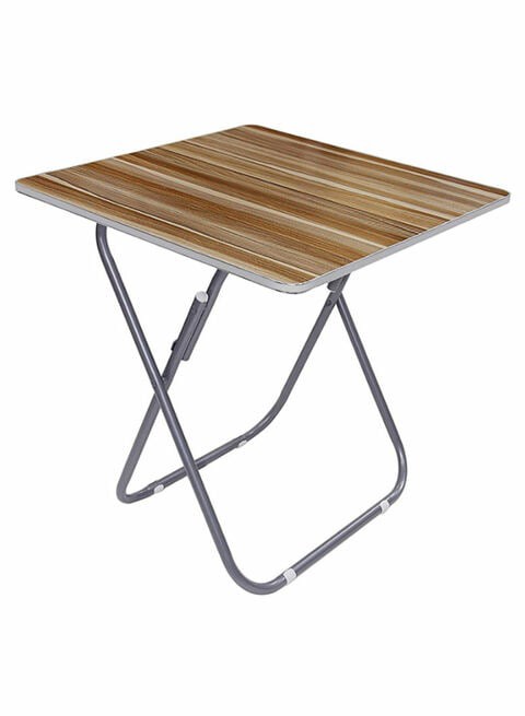 Square Wooden Table Multicoloured 70x70 Centimeter