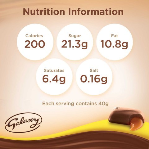 Galaxy Caramel Chocolate Bar 40g