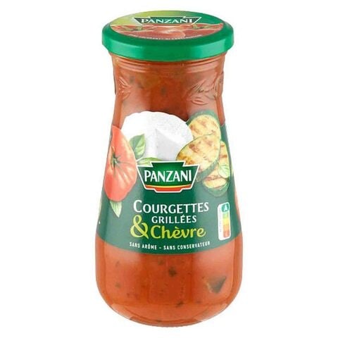 Panzani Tomato Sauce Grilled Zucchini And Goat Cheese 400g