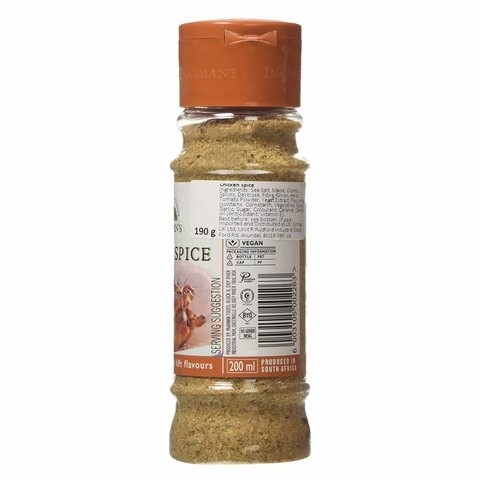 Ina Paarman&#39;s Kitchen Chicken Spice 200ml