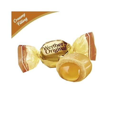 Werther&#39;s Original Creamy Caramel Filled Candies 125g