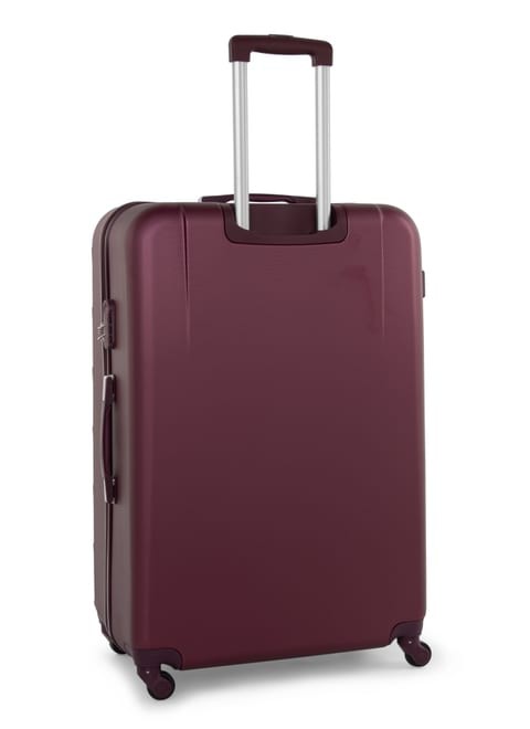 Senator Hardside Large Check-in Size 82 Centimeter (32 Inch) 4 Wheel Spinner Luggage Trolley in Burgundy Color A207-32_BGN