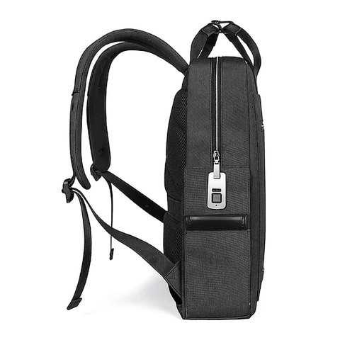 WIWU Pioneer Fingerprint Backpack - Black