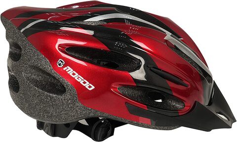 Mogoo Adult Sports Helmet &ndash; Red (MV26) (Large)