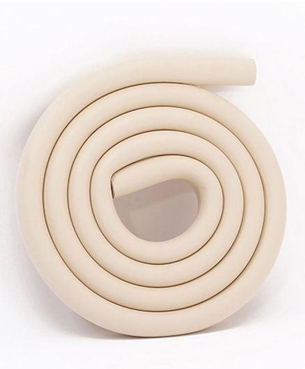 Vee Seven Child Protective L Shape Extra Thick Edge Bumper,  Guard 2 Meter Ivory Color