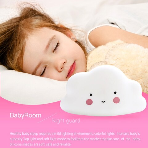 Eazy Kids - Cloud Lamp Light - White