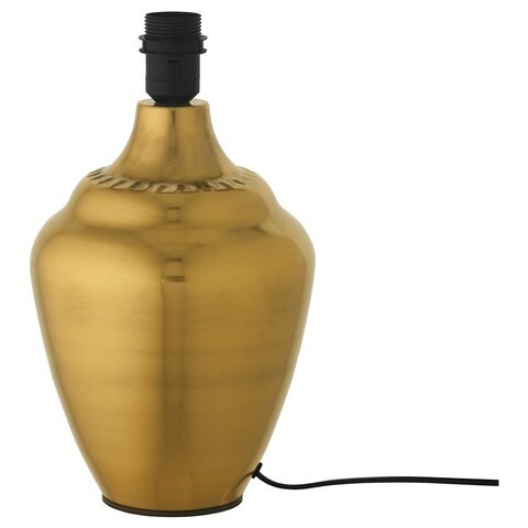 Decigram - Table Lamp Base, Brass-Colour, 35 Cm