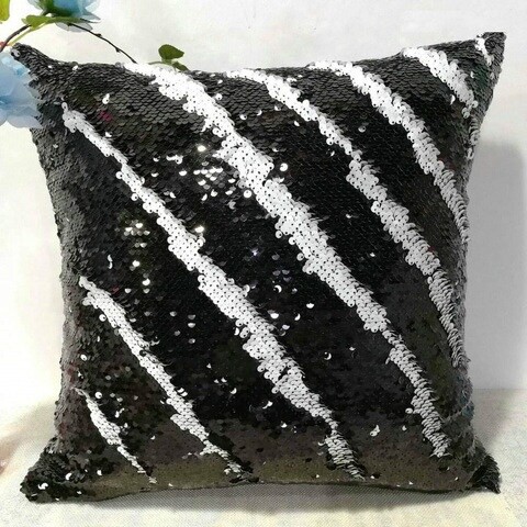 Generic - Sequence Decorative Pillow Black And White