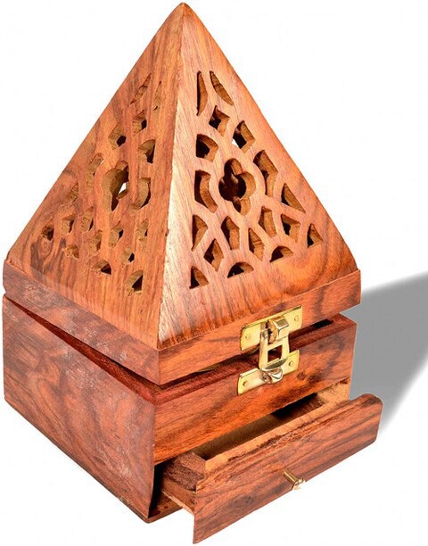 Saqoware Wooden Incence-Bakhoor Burner Large