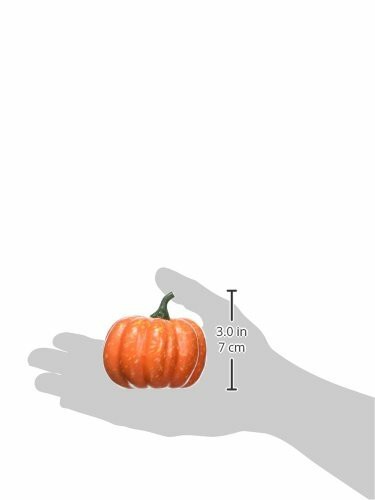 3  (80mm) Mini Artificial Pumpkins - Package of 12