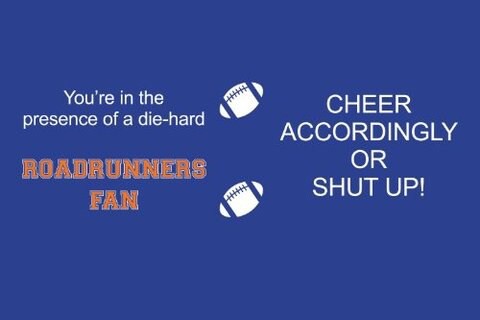 Tree-Free Greetings Roadrunners College Football Fan Sip &#39;N Go Stainless Steel Lined Travel Tumbler, 16-Ounce