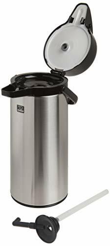 Zojirushi Brushed Stainless Steel Air Pot Beverage Dispenser - 74 oz.