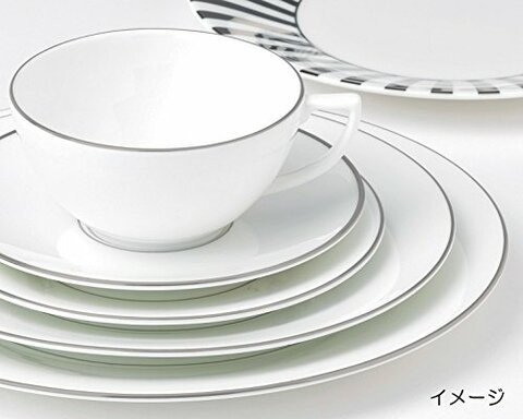 Jasper Conran by Wedgwood Platinum Soup Plate 9