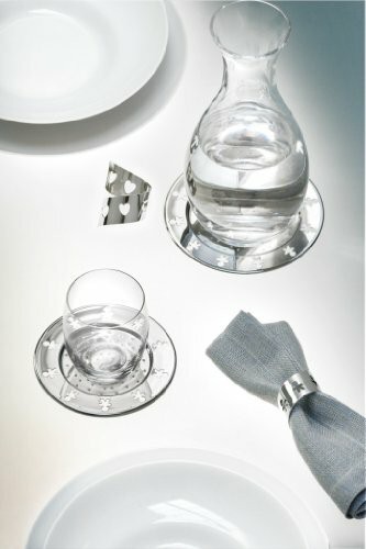 Alessi Mini Girotondo Bottle Coasted, Silver