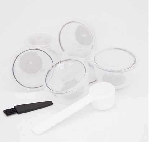 5-Piece Capsule Set For Dolce Gusto Series Coffee Machine transparent