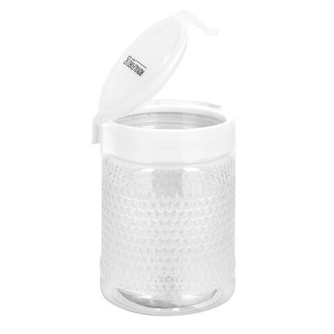 Royalford 1200ml Crystalia Round Canister
