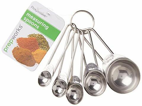 Prepworks by Progressive Stainless Steel Measuring Spoons - Set of 5