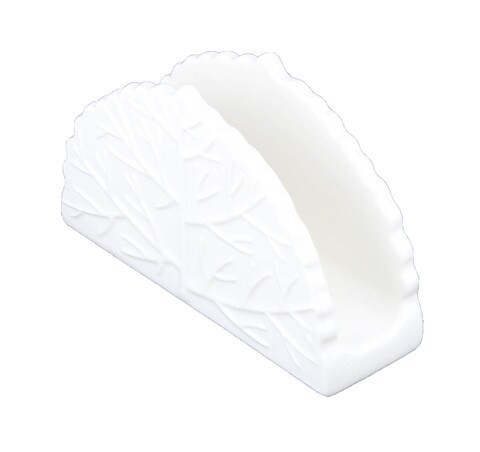 SHALLOW PORCELAIN NAPKIN HOLDER (SC-835-NH)