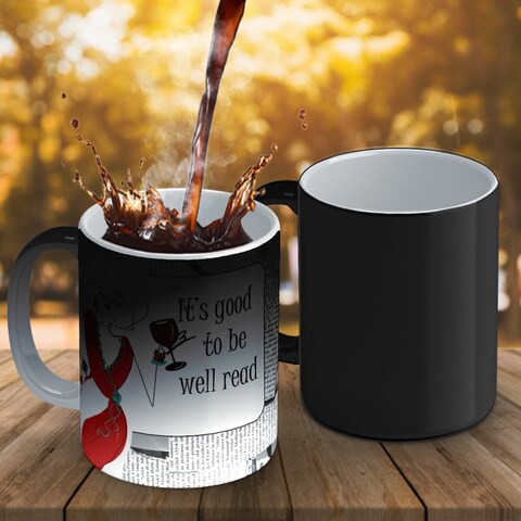 Working Girls: Well read Color Changing Mug