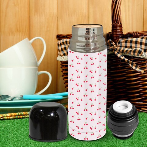 Cherry patterns Thermos Flask