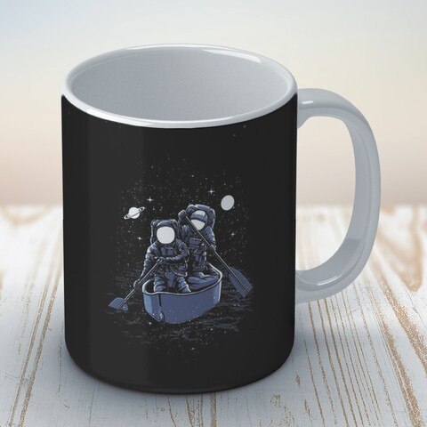 Space: Boating Astronaut Coffee Mug