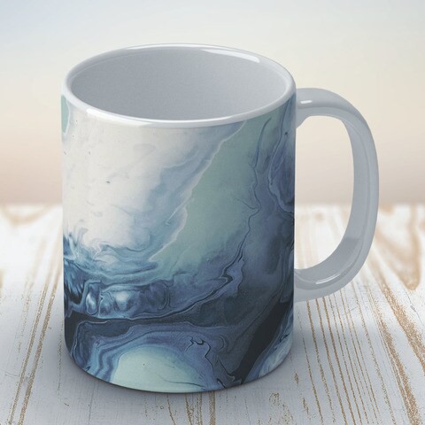 Seawave marble Coffee Mug