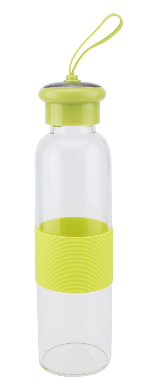 500ml Glass Water Bottle, Green -AB-5070-GR