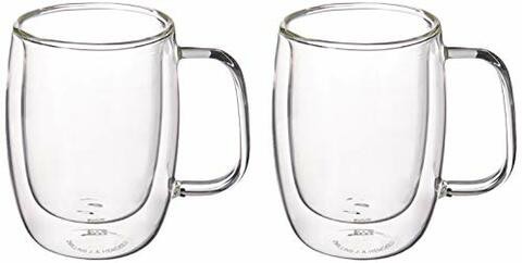 ZWILLING J.A. Henckels Double Espresso Cup Set, Clear