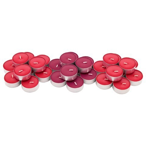 Sinnlig - Scented Tealight, Red Garden Berries, Red