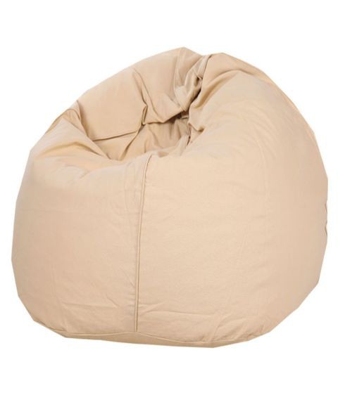 Comfy - PVC Leather Bean Bag Beige