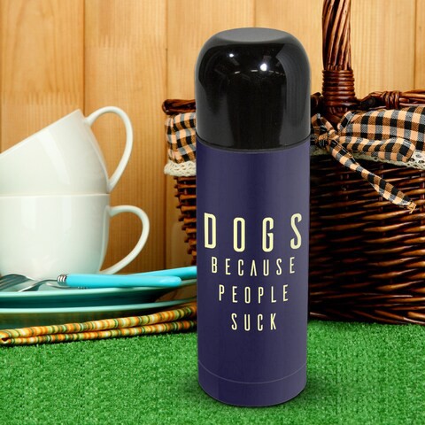 Animals &amp; pets: Dogs Cuz ppl suck Thermos Flask